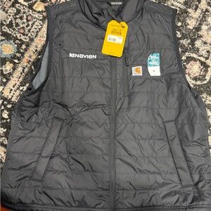 Carhartt Gray Relaxed Fit Vest